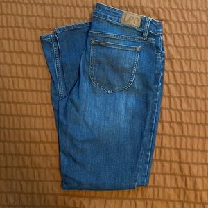 Mid-Rise Bootcut Jeans by Lee